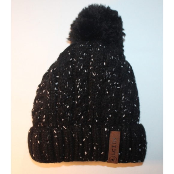 Women's Knit Pom Beanie Hat - Picture 14 of 14